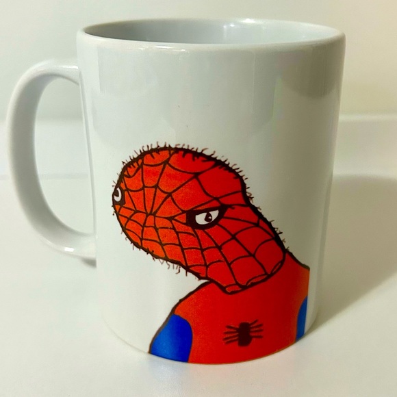 Spooderman Meme Mug Spider-Man Redbubble - Picture 3 of 6